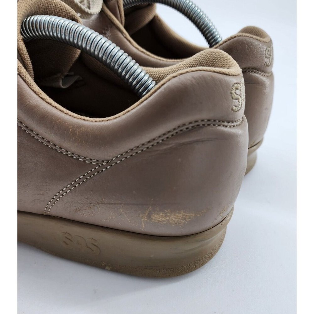 SAS Free Time Lace Up Comfort Walking Shoes Beige Size Men's 8.5 Women's 10 - Picture 6 of 16